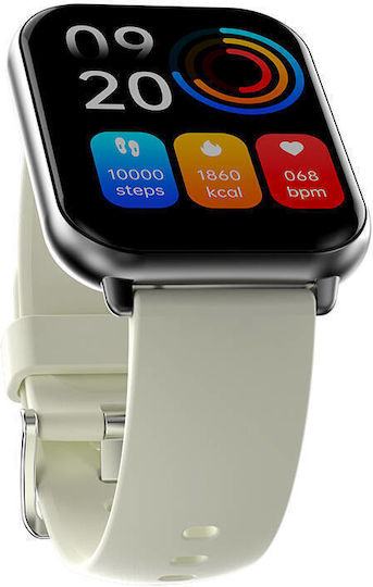 HiFuture FutureFit Zone 2 Smartwatch with Heart Rate Monitor (Gray)