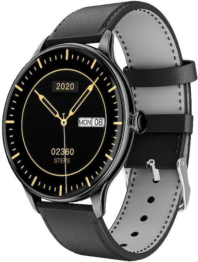 MaxCom FW48 Smartwatch cu Pulsometru (Vanad Satin negru)