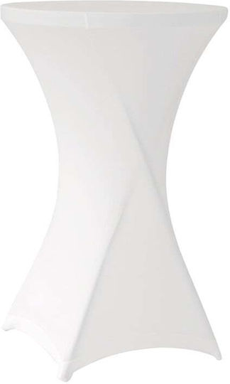 Quasar Elastic Capac de masă Elastice Alb Ø85cm 6buc
