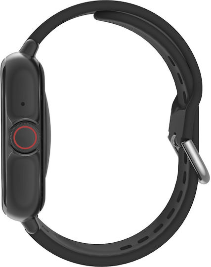 Denver SW-156 Smartwatch με Παλμογράφο (Μαύρο)