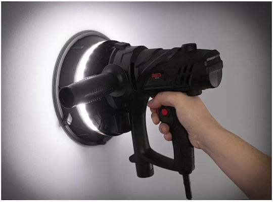 Red Technic RTSDG0023 Έκκεντρο Τριβείο 180mm Ρεύματος 1500W με Ρύθμιση Ταχύτητας και με Σύστημα Αναρρόφησης