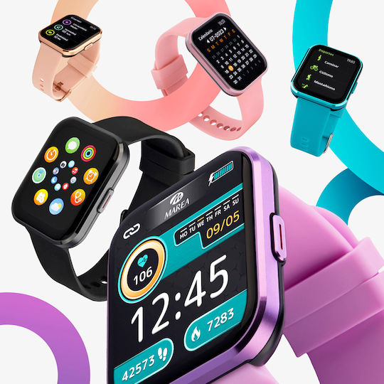 Marea B63003/2 Smartwatch mit Pulsmesser (Blue / Blue)