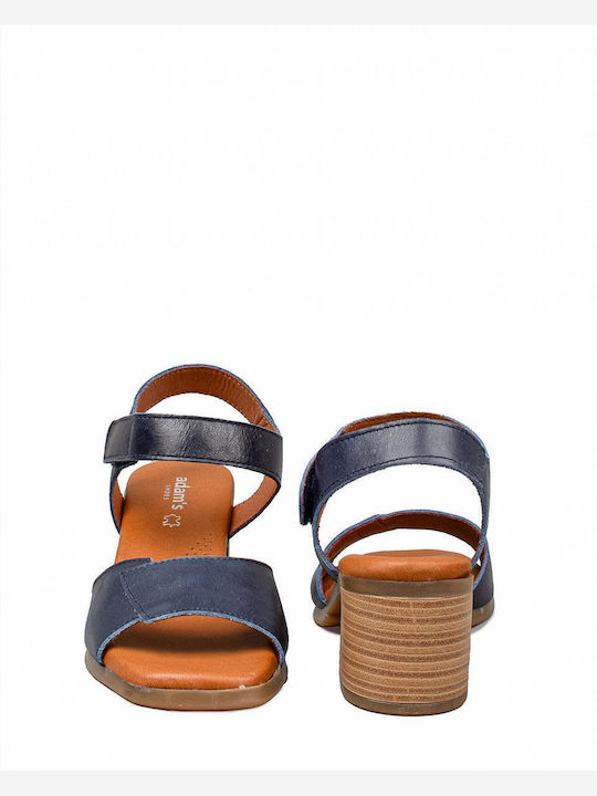 Madison Leather Sandals Navy Blue