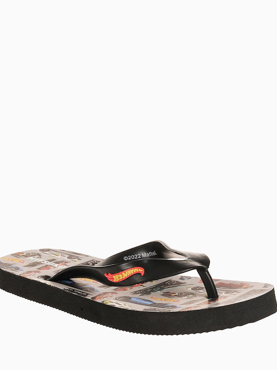 Mitsuko Kinder Flip Flops Gray