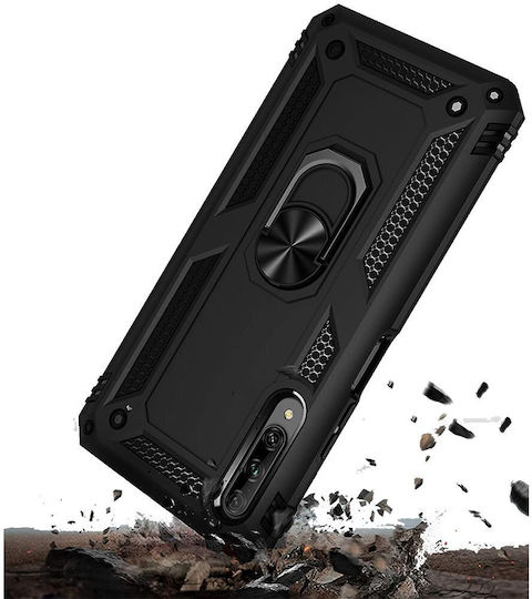Back Cover Μεταλλικό Μαύρο (Huawei P Smart Pro)