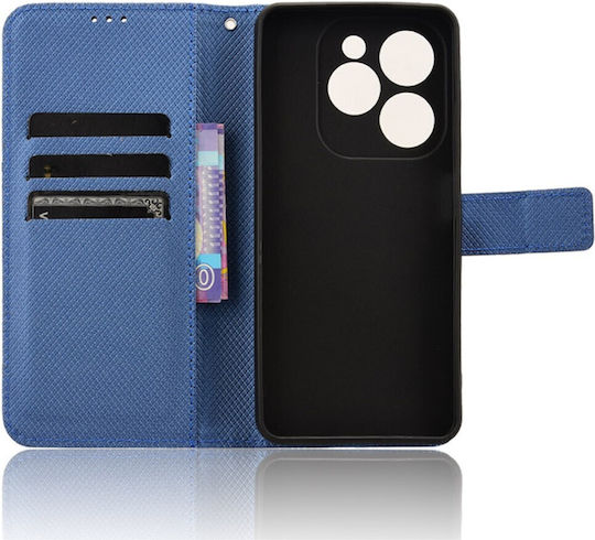 Wallet Δερματίνης Μπλε (Realme Note 50)