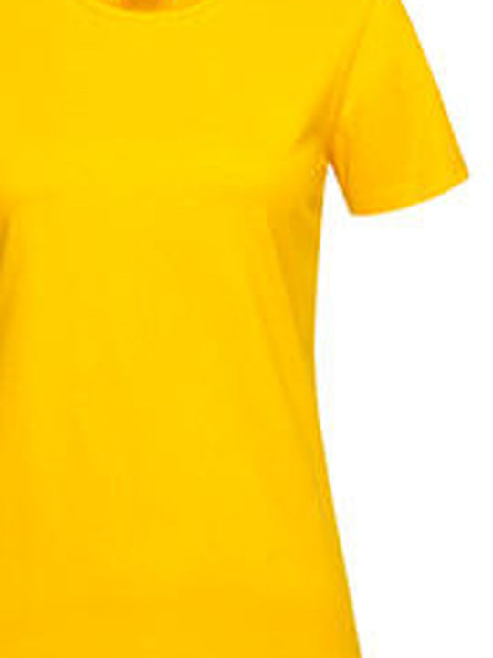 Stedman Women's Short Sleeve Promotional T-Shirt Sunflower Yellow