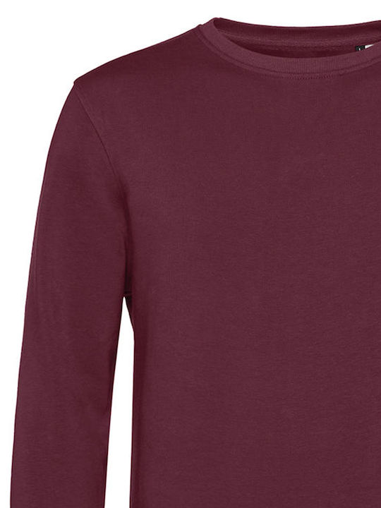 B&C Werbe-Hoodie Burgundy