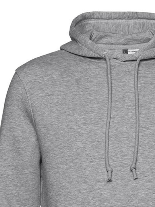 B&C Werbe-Hoodie in Gray Farbe