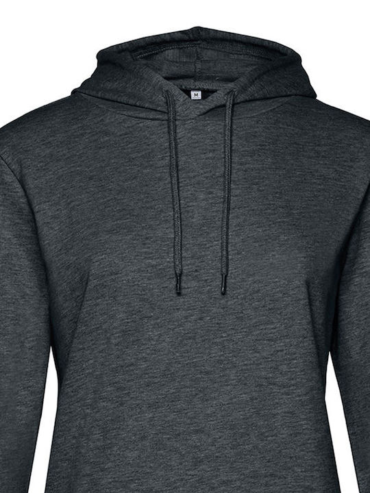 B&C Werbe-Hoodie in Gray Farbe