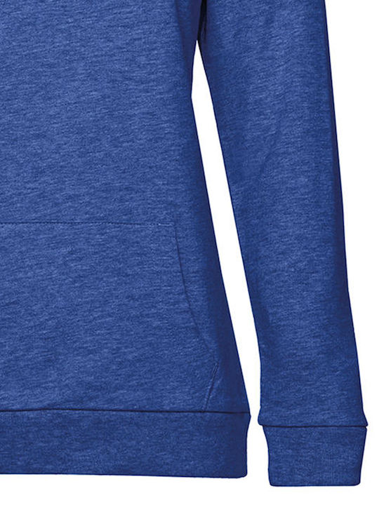 B&C Werbe-Hoodie in Blau Farbe