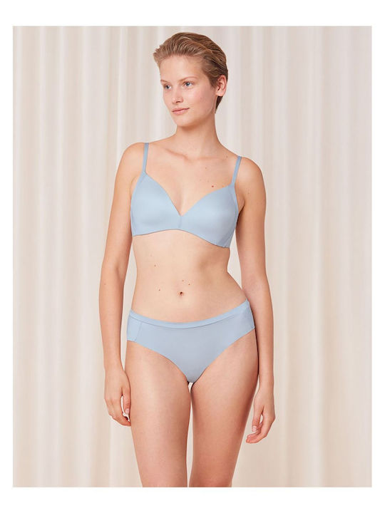 Body Make-up Soft Touch Bra with Light Padding without Underwire Fairy Blue