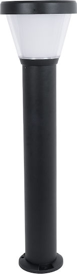 GloboStar Solar Light Floor Traffic light 10W 180lm Cold White 6000K with Photocell IP65 24cmx24cmx88cmcm