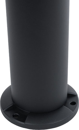 GloboStar Solar Light Floor Traffic light 10W 180lm Cold White 6000K with Photocell IP65 24cmx24cmx88cmcm