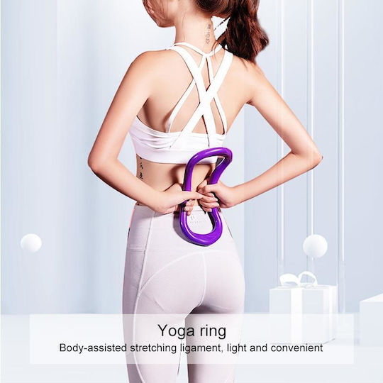 Pilates Ring Yoga Pilates Circle Stretch Ring Μπλε Μπλε