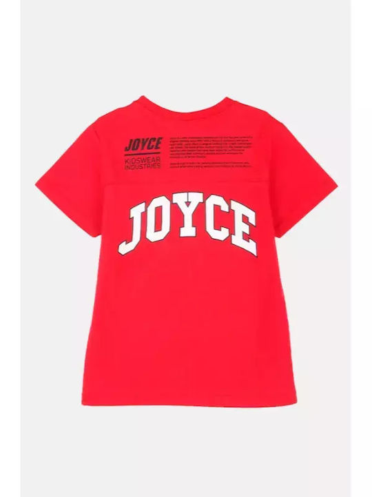 Joyce Kids Blouse Short Sleeve Red