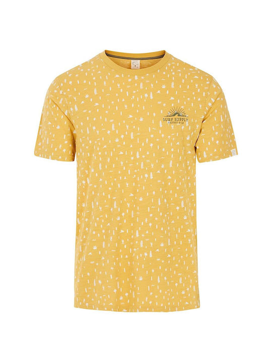 T-shirt Κίτρινο