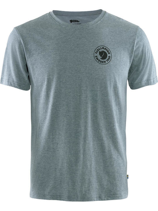 1960 Logo T-shirt Uncle Blue/melange