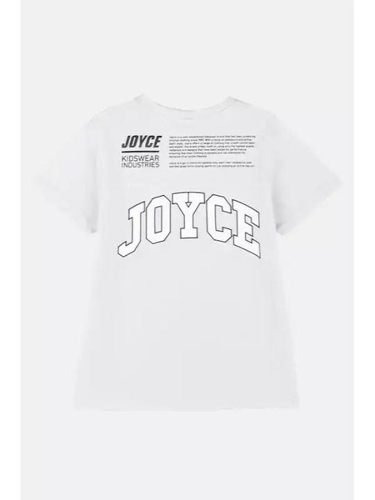 Joyce Kids Blouse Short Sleeve Ecru