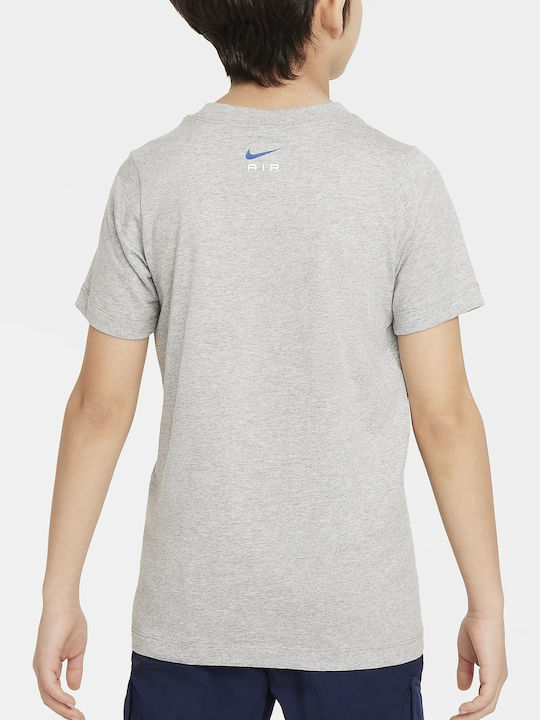 Nike Kinder-T-Shirt Grau/Blau