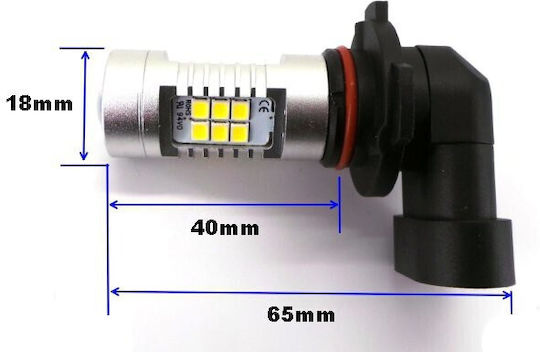Lampen Auto H10 / DRL Canbus LED 12V 20W 1Stück