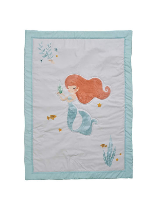 Das Home Βρεφικό Κουβερλί Microfiber Ροζ-λιλα-μεντα 110x150cm