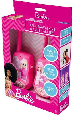 Lexibook Barbie Walkie Talkies 200μ Communication Set for Kids 25.tw12bb