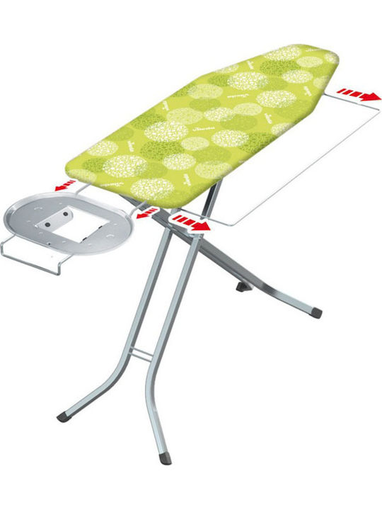 Vileda Perfect 2 in1 Ironing Board for Steam Iron Foldable 122x44x76cm
