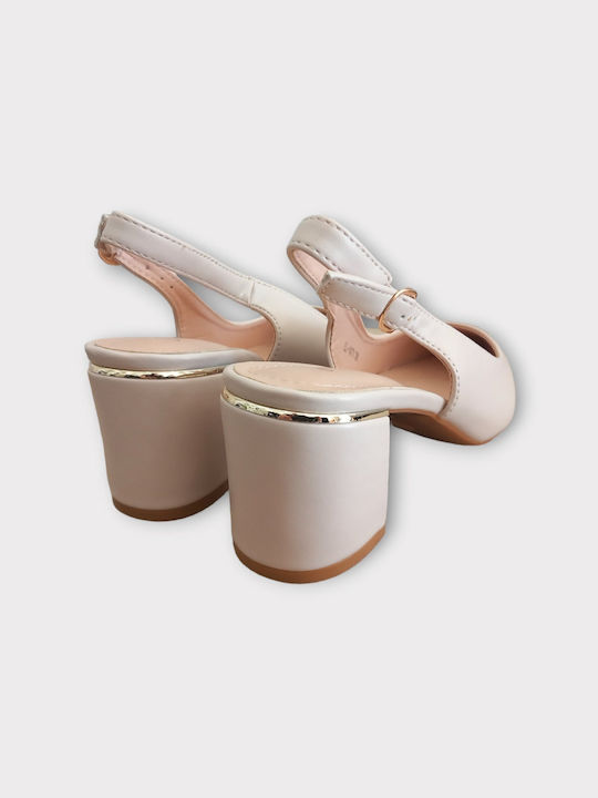 Plato Nude Heels