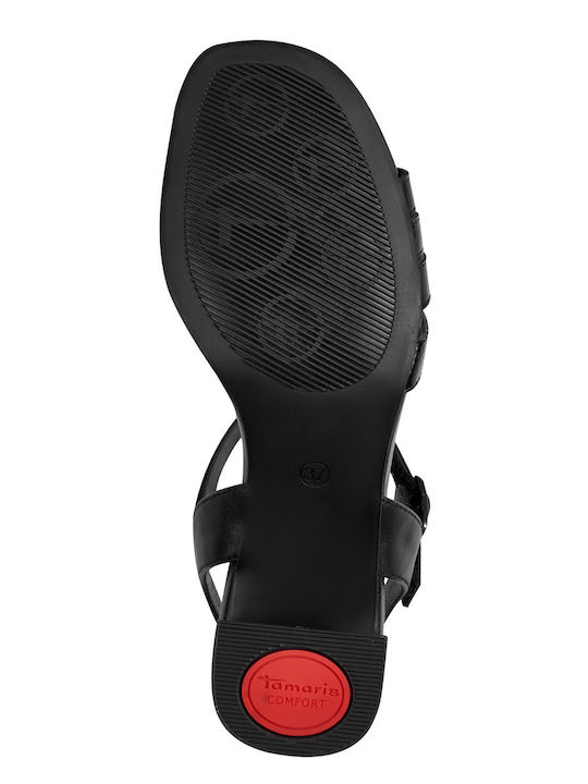 Leder Sandalen Schwarz