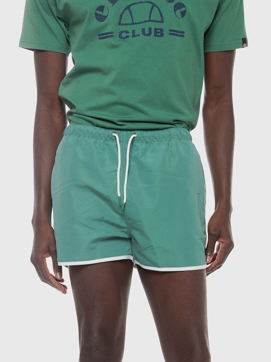 Ellesse Herren Badebekleidung Shorts Grün Gestreift