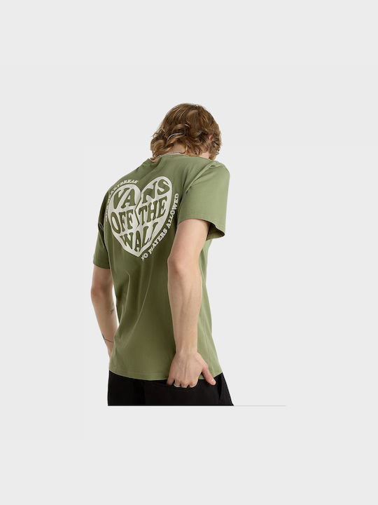 Vans Herren T-Shirt Kurzarm Green