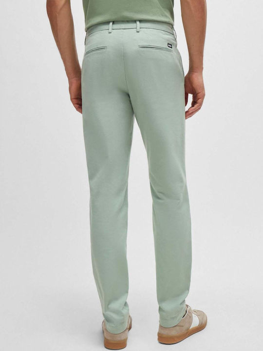 Hugo Boss Kaito1 Pantaloni pentru bărbați Chino cu Croială Slim Verde