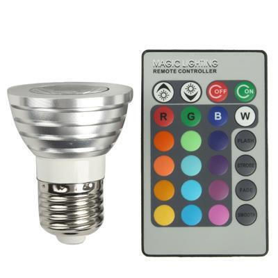 Smart Λάμπα LED 3W για Ντουί E27 RGB