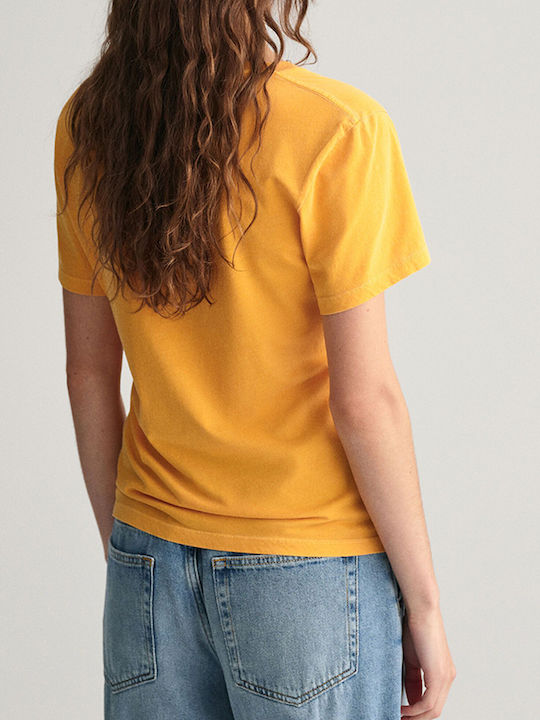 Γυναικείο T-shirt Κίτρινο