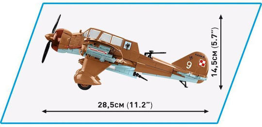 Cobi Τουβλάκια PZL.23 Karaś για 8+ Ετών 586τμχ