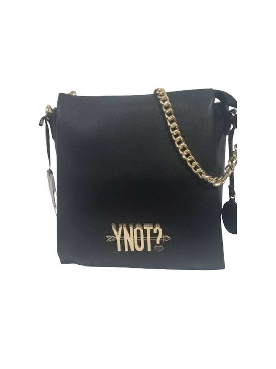 Y Not? Damen Tasche Schulter Schwarz