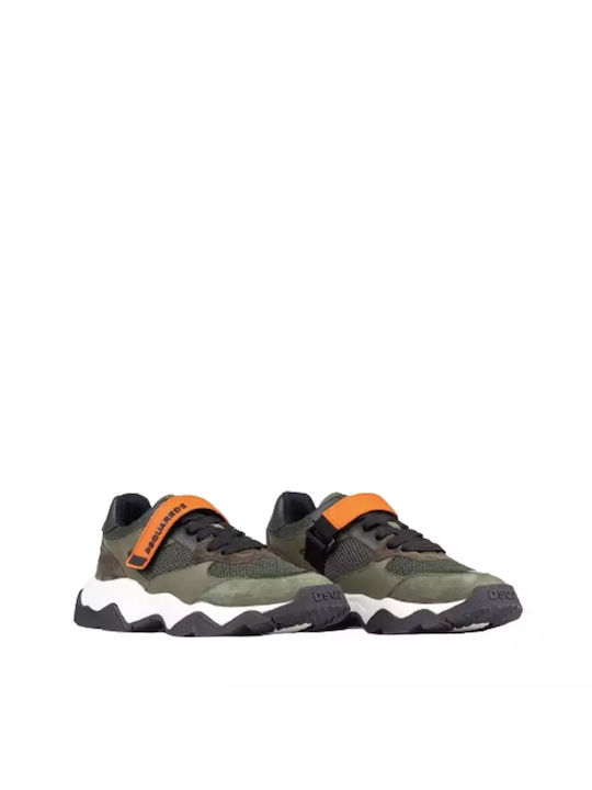Dsquared2 Bărbați Sneakers Militare / Orange