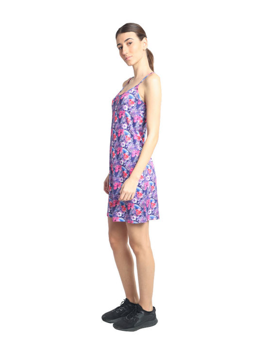 Sommer Mini Damenkleid Lila