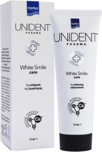 InterMed Unident White Smile Care Toothpaste for Whitening 75ml
