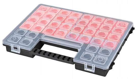 Patrol Tandem 400 Tool Compartment Organiser 16 Slot Black 41x41x45cm