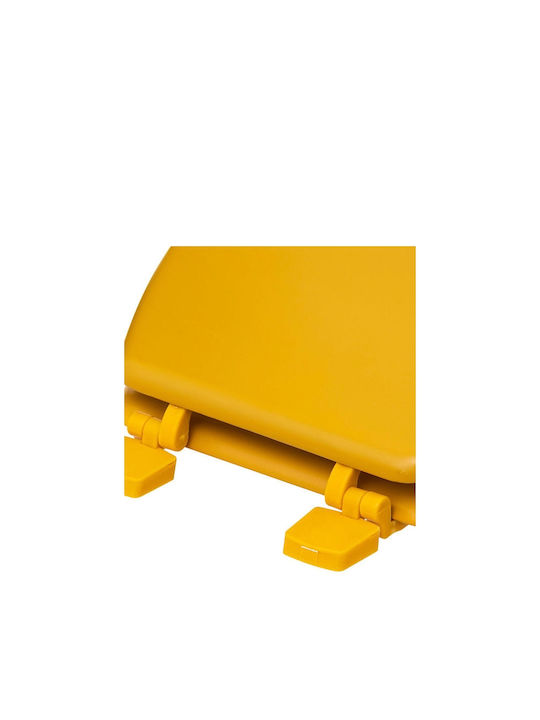 5Five Plastic Toilet Seat Yellow 48x5cm