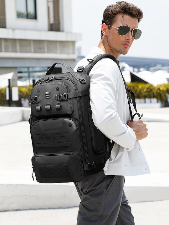 Ozuko Backpack Αδιάβροχο 32.3lt Μαύρο