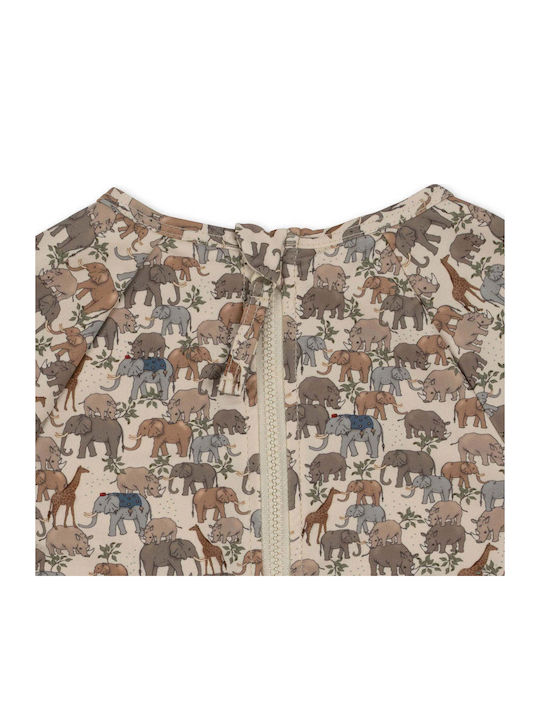 Konges Slojd Safari Kids Swimwear Long Sleeve Shirt Multicolour