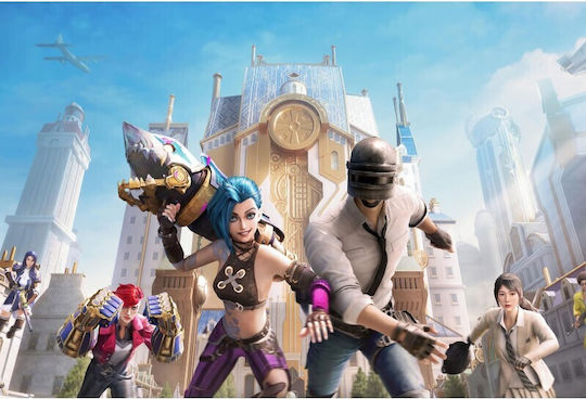 poster Pubg Mobile X Arcane League Legends 61x90cm Poster921