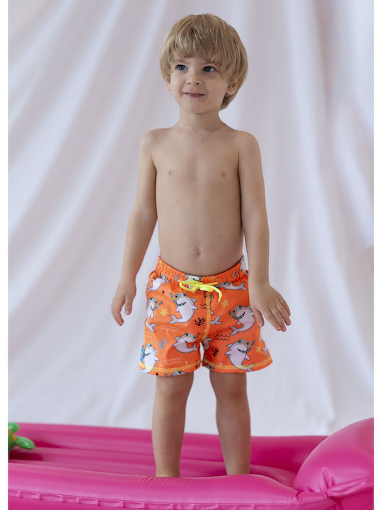 Tortue Kids Swimwear Swim Shorts PORTOOKALI