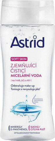 Astrid Soft Skin Apă micelară Îndepărtare Machiaj Față 400ml