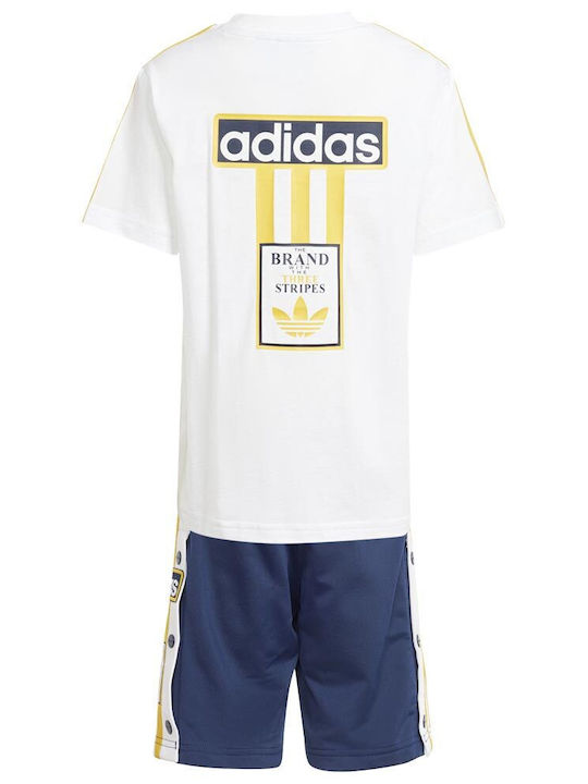 Adidas Kinder Set mit Shorts Sommer 2Stück Night Indigo