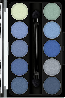 Fashion Make Up Eye Shadow Palette in Solid Form No5 - Blue