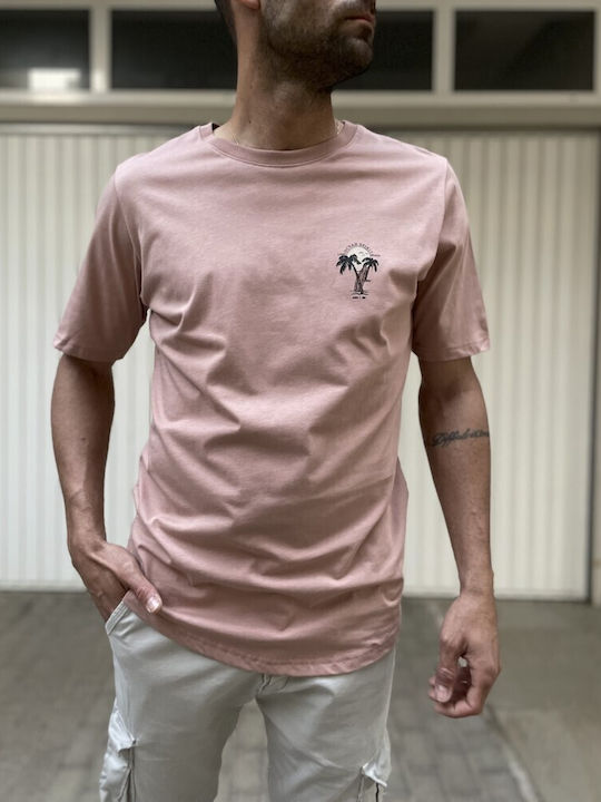 Ndc Herren T-Shirt Kurzarm Rosa